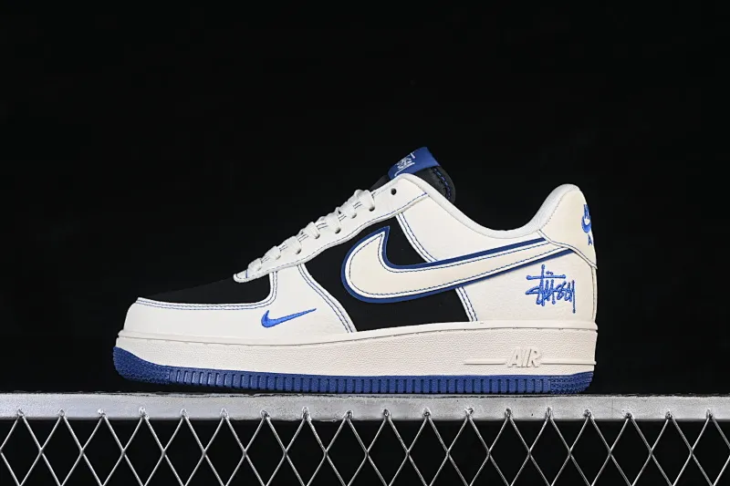 All categories Nk Air Force 1 Air Force series Nk Air Force 1 Low Air Force low-top Nike Air Force 1'07 Low White and black contrasting sapphire blue Air Force 1 low-top casual sneakers DN1688-811